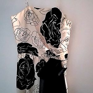 Black and white Cocktail party dress/homecoming dress (WORN ONCE)